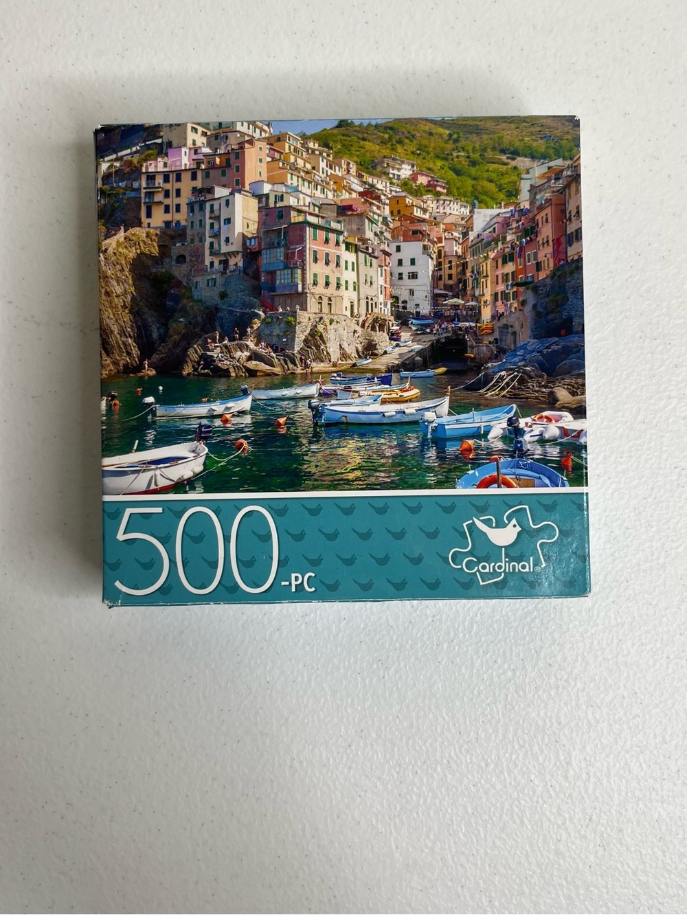 Cardinal Riomaggiore Liguria Italy 500 Piece Jigsaw Puzzle Complete